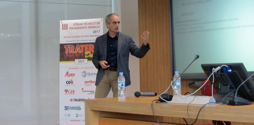 Iñigo Iturriza. Head of the Additive Manufacturing and Laser Group, CEIT-IK4