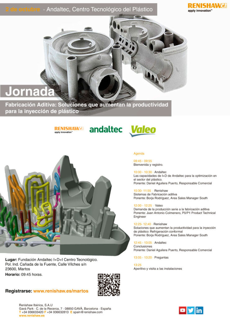 renishaw jornada fabricacion aditiva