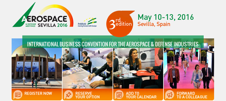 Aerospace 2016. International business convention for the aerospace&defense industries