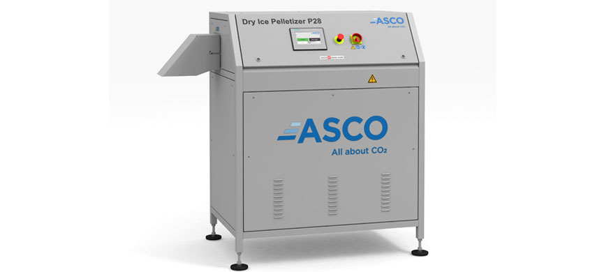 granuladora de hielo seco ASCO P28