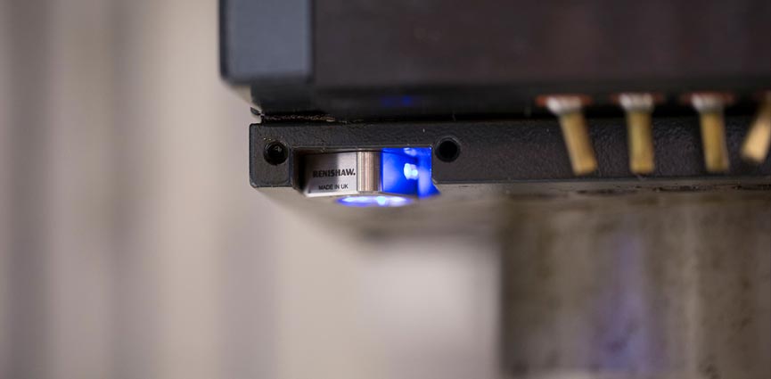 sistema de interfaz óptica multi-sonda de Renishaw