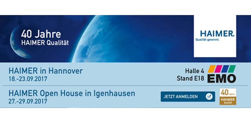 HAIMER EMO HANNOVER 2017