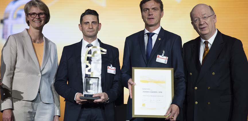 Endress+Hauser gana el HERMES AWARD de 2018