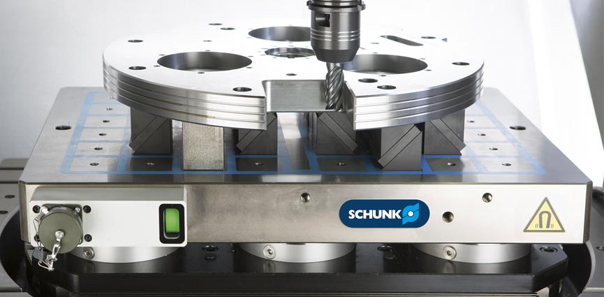 Mesas magnéticas SCHUNK MAGNOS