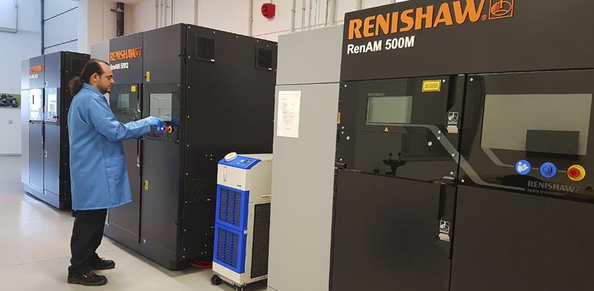 renishaw fabricacion aditiva instalaciones