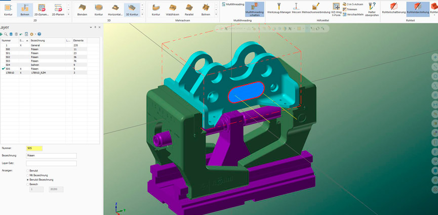 Mastercam y Verisurf