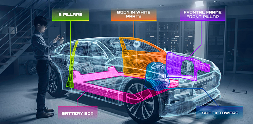 Ensayan una fuente alternativa de materias primas críticas para aleaciones de aluminio para vehículos eléctricos