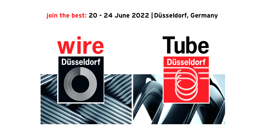 Las principales ferias comerciales mundiales wire 2022 y Tube 2022 en Düsseldorf: anticipando los aspectos más destacados de la industria en junio