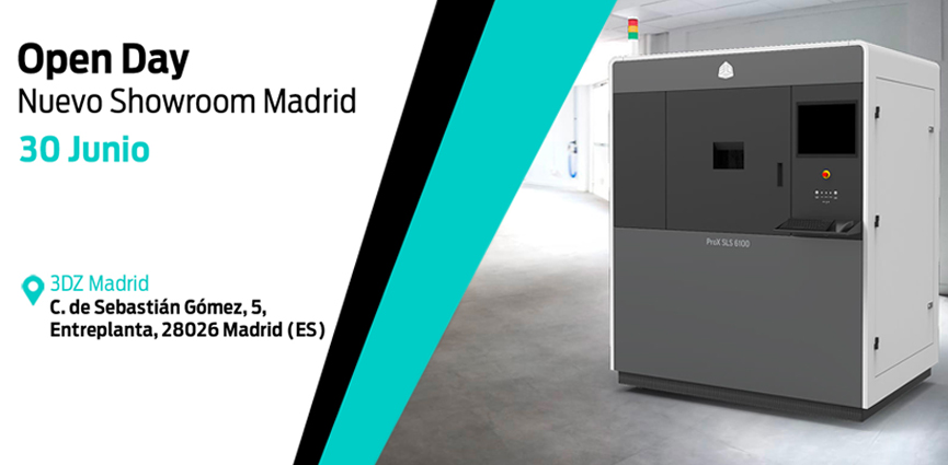 3DZ. Estás invitado al nuevo showroom de Aditiva y escáner 3D + grande + innovador + completo de Madrid
