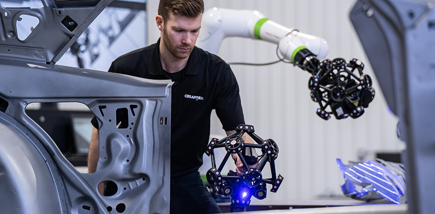 Creaform. Control de calidad automatizado con robots colaborativos: Una innovación para las pequeñas y medianas empresas
