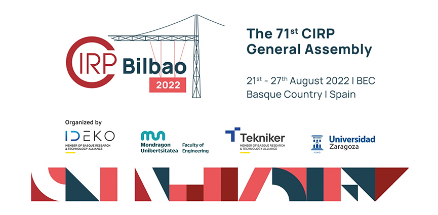 Bilbao acogerá la próxima Asamblea General del CIRP, el foro internacional más importante en fabricación avanzada
