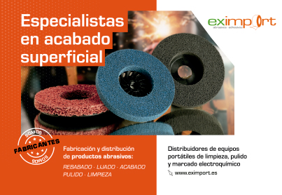 ESPECIALISTAS EN ACABADO SUPERFICIAL | EXIMPORT | SB E1 - 2